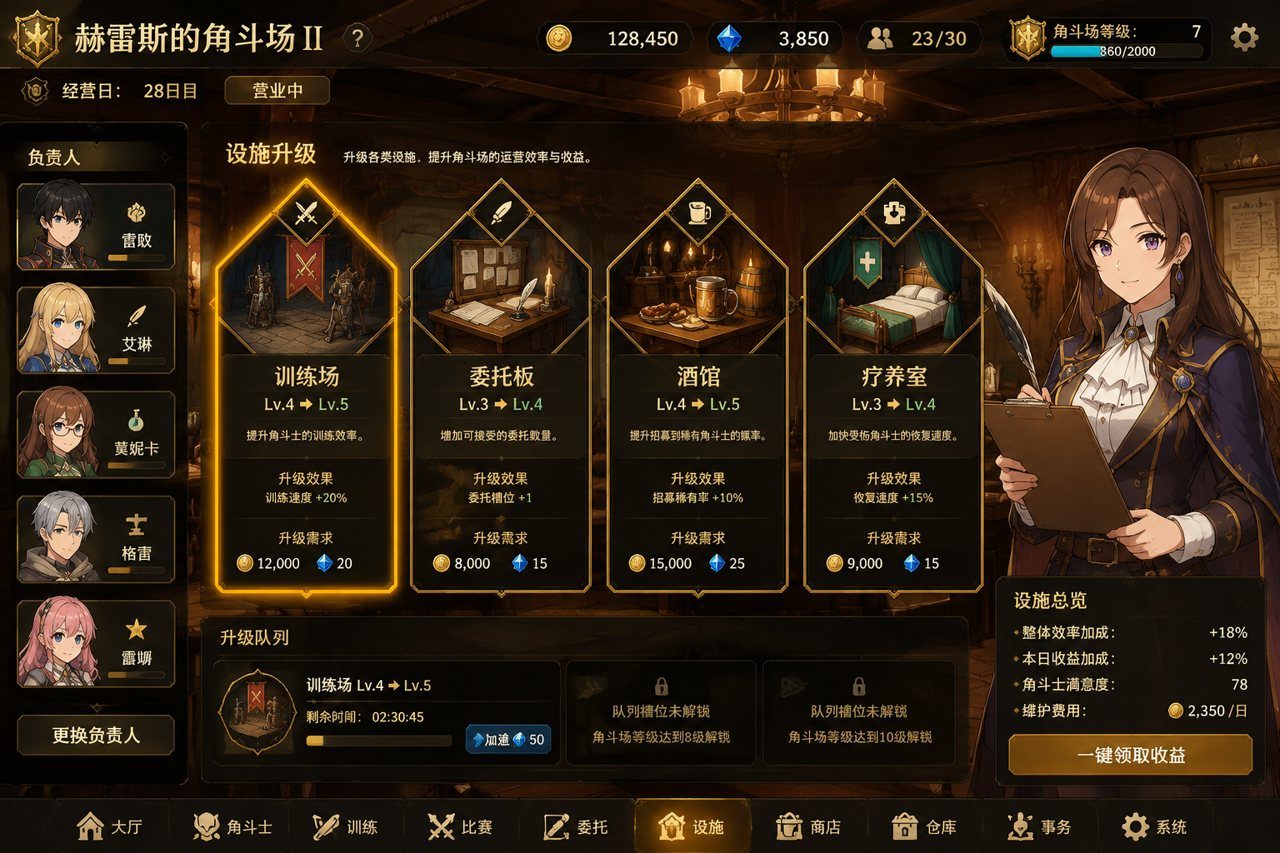 赫雷斯的角斗场Ⅱ 探索场景 内容截图 4