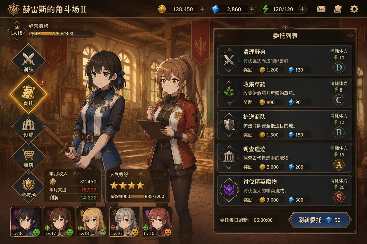 赫雷斯的角斗场Ⅱ 故事片段 实机截图 8