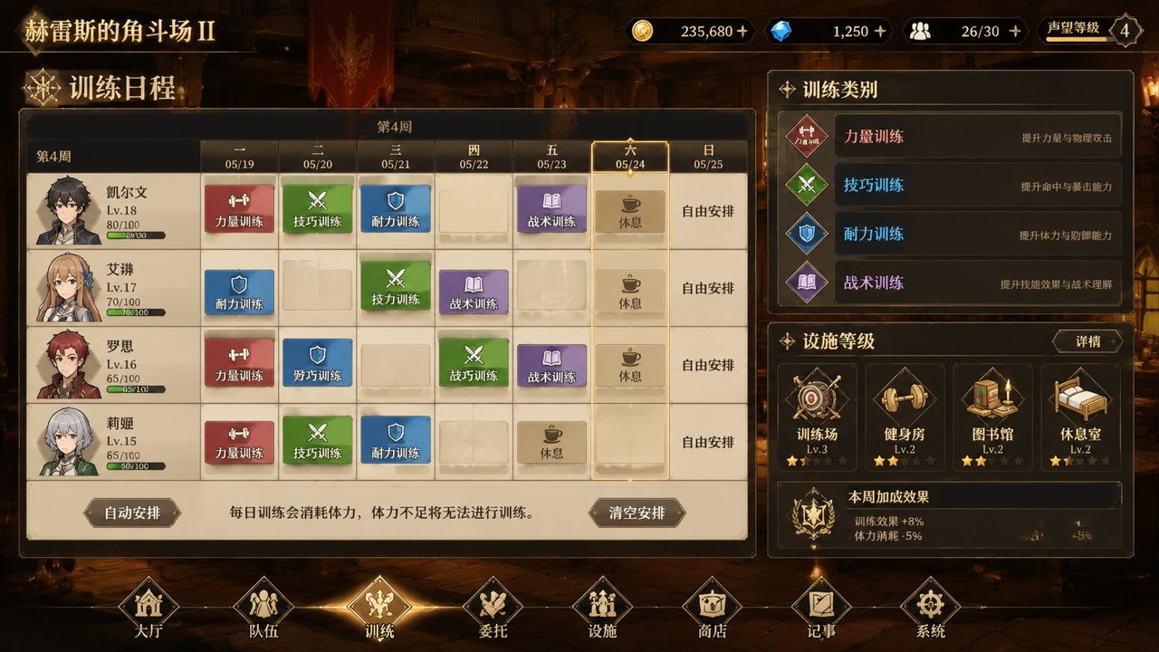 赫雷斯的角斗场Ⅱ 训练系统 资料图 5